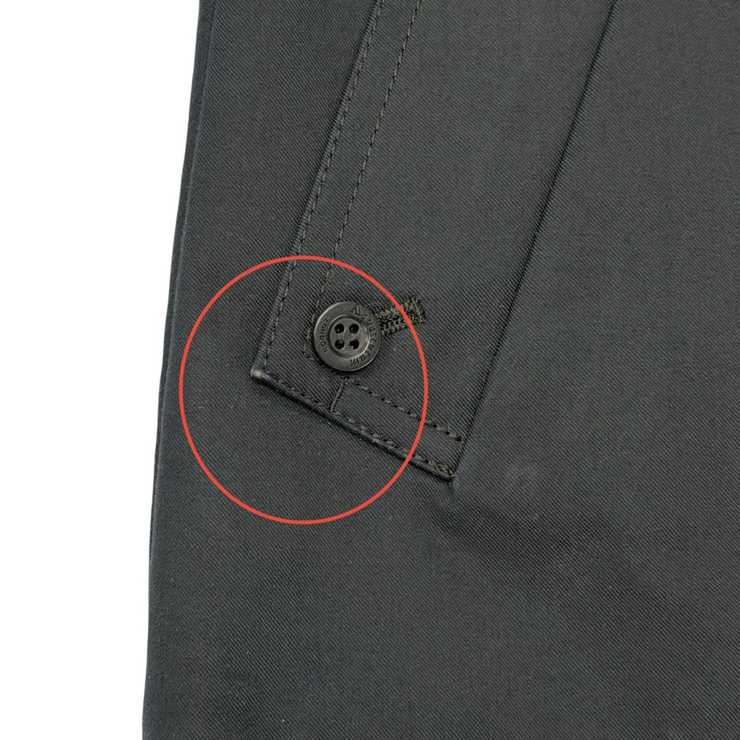 Great Aquascutum trench coat black polyester Women