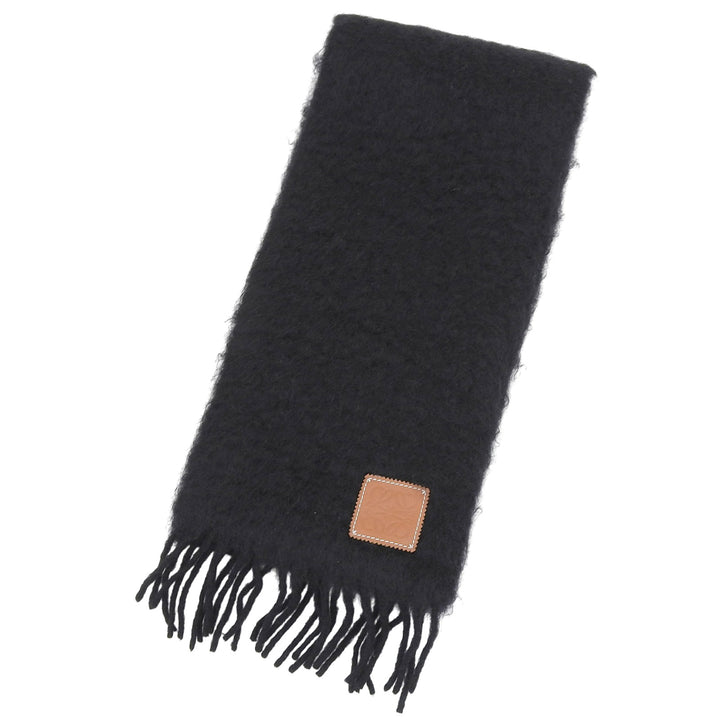 Excellent LOEWE Scarf black mohair Women