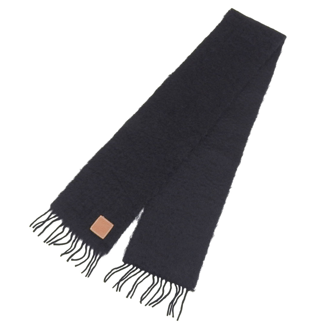 Excellent LOEWE Scarf black mohair Women