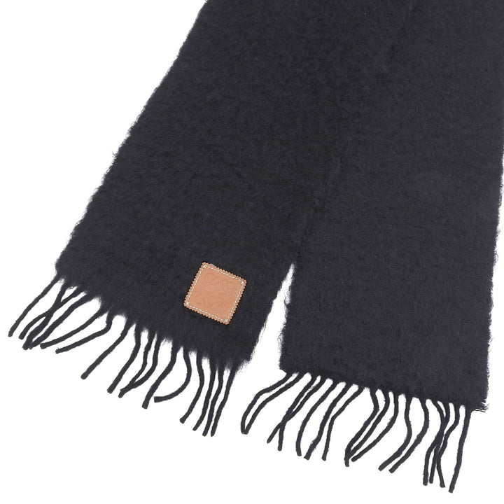 Excellent LOEWE Scarf black mohair Women
