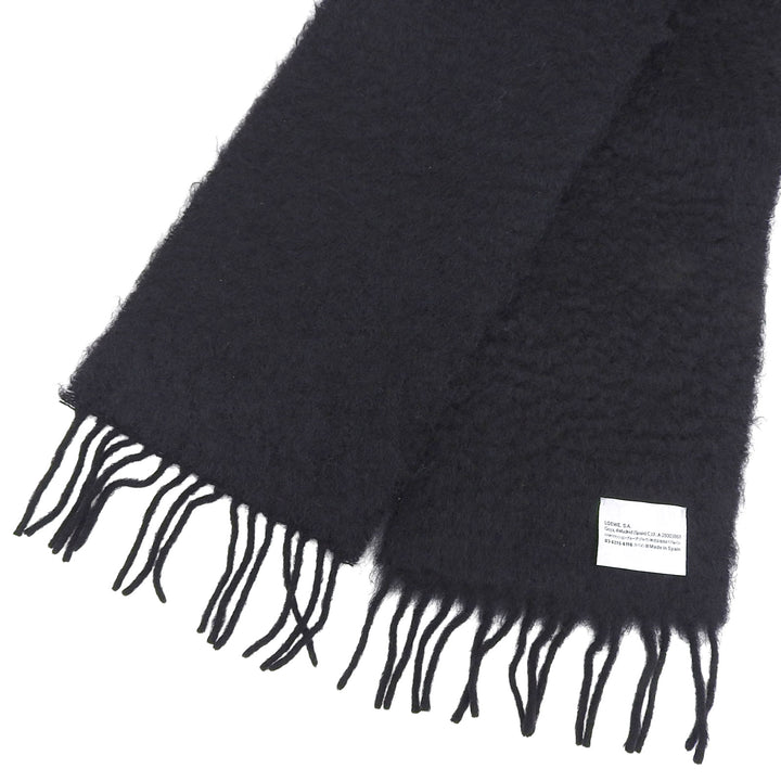 Excellent LOEWE Scarf black mohair Women