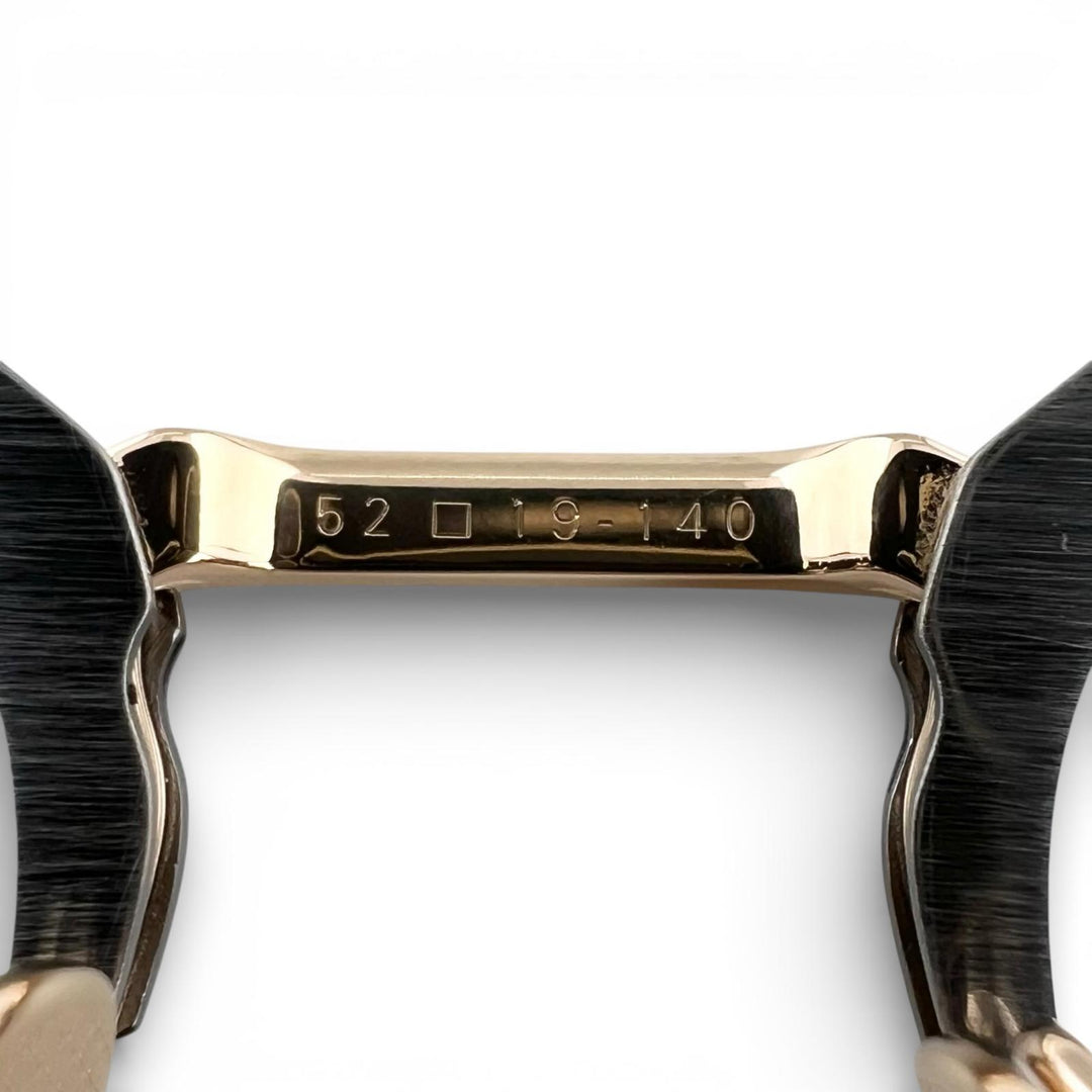 Pristine DITA Glasses TYPOGRAPHER Thurmont Blow gold Women DTX142