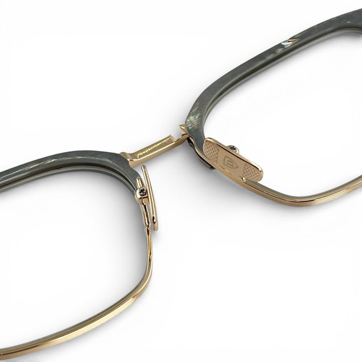 Pristine DITA Glasses TYPOGRAPHER Thurmont Blow gold Women DTX142