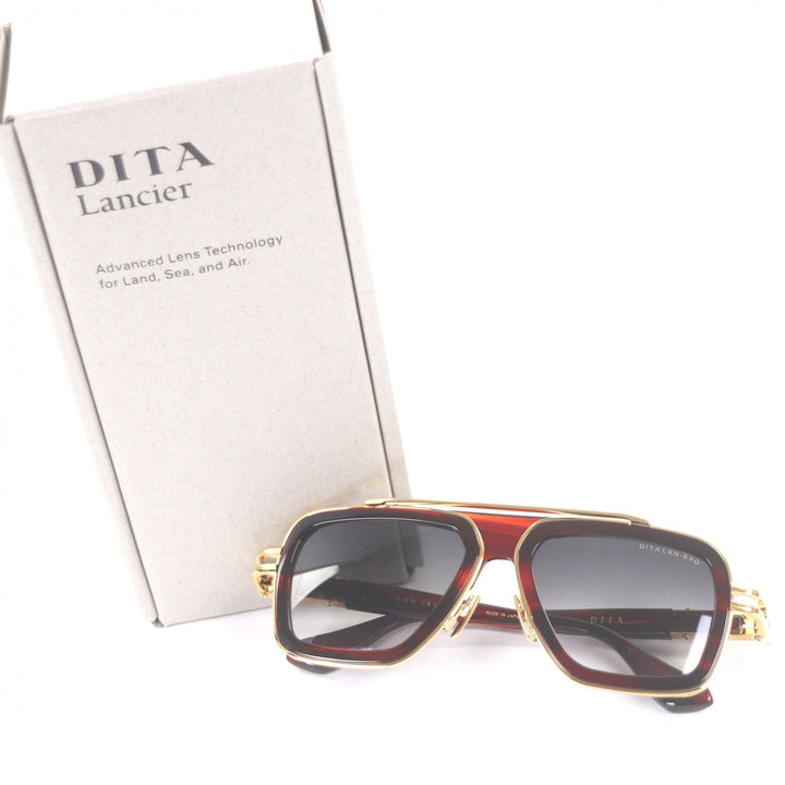Excellent DITA sunglasses LXN-EVO Two Bridges Red mens DTS403