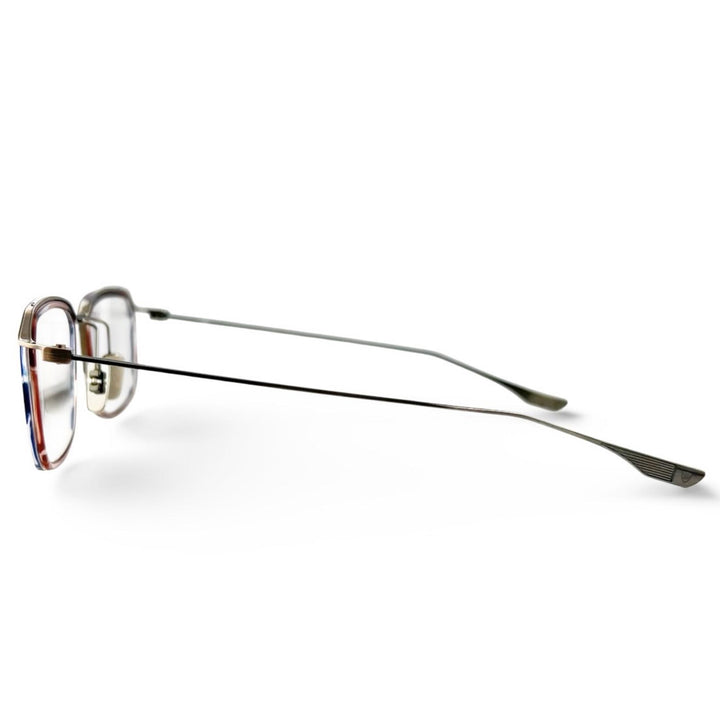 Excellent DITA Glasses SCHEMA-FIVE Square brown marble Women DTX423
