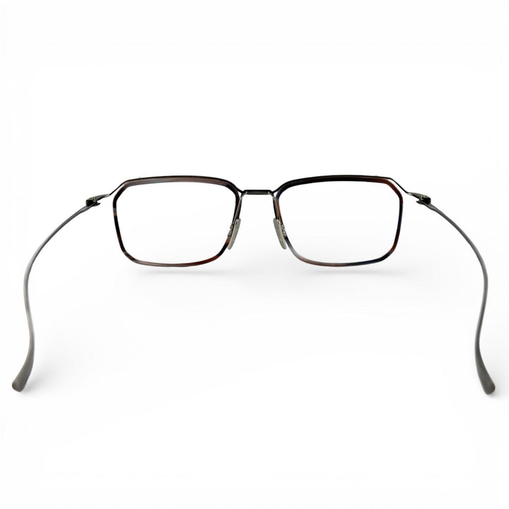 Excellent DITA Glasses SCHEMA-FIVE Square brown marble Women DTX423