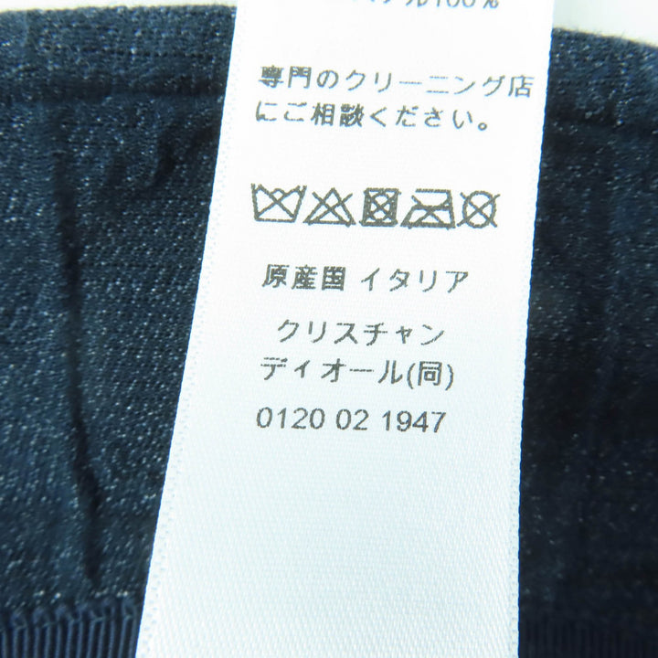 良品 Christian Dior TEDDY-D カナージュ デニム ボブハット インディゴ 57 42TCE923A155