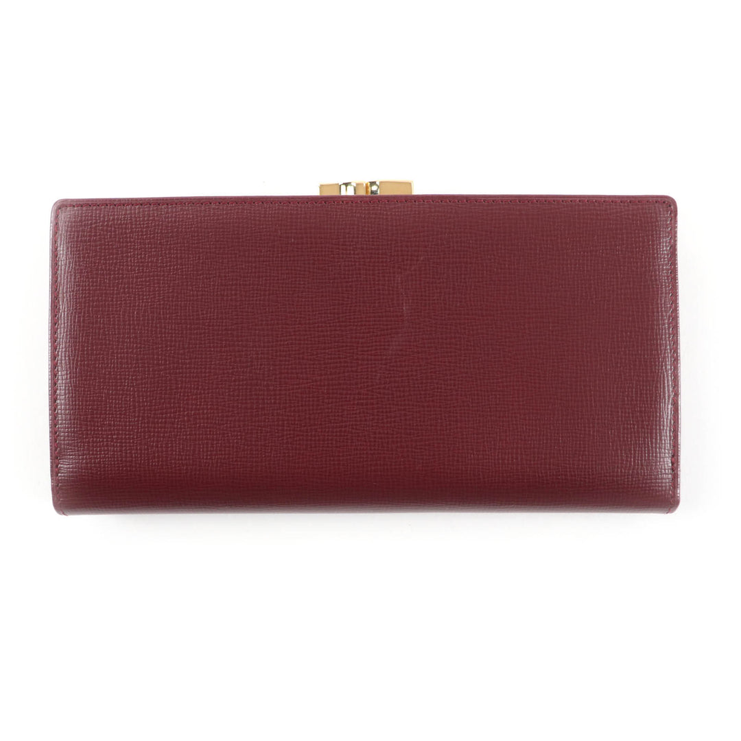 Great Cartier Purse Bordeaux leather Women