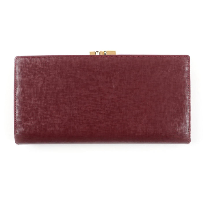 Great Cartier Purse Bordeaux leather Women