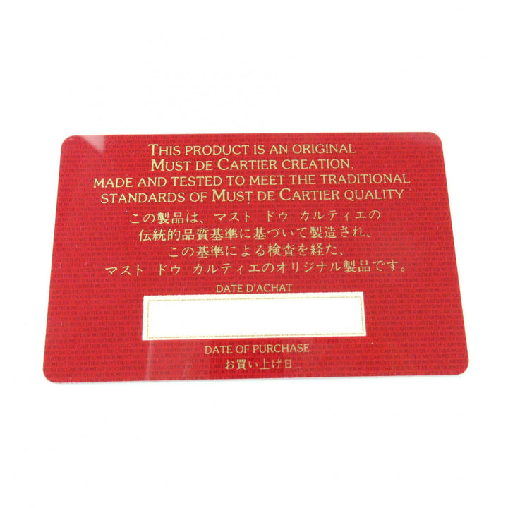 Great Cartier Purse Bordeaux leather Women