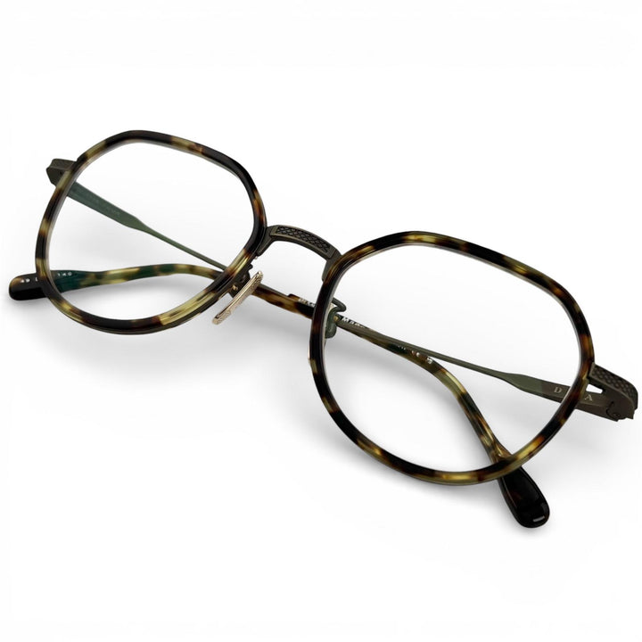 Pristine DITA Glasses AVIATIA-FOUR Brown demi titanium Women DTX453-A-02
