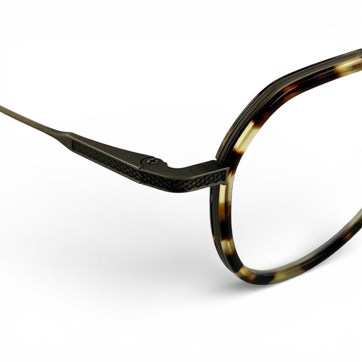 Pristine DITA Glasses AVIATIA-FOUR Brown demi titanium Women DTX453-A-02