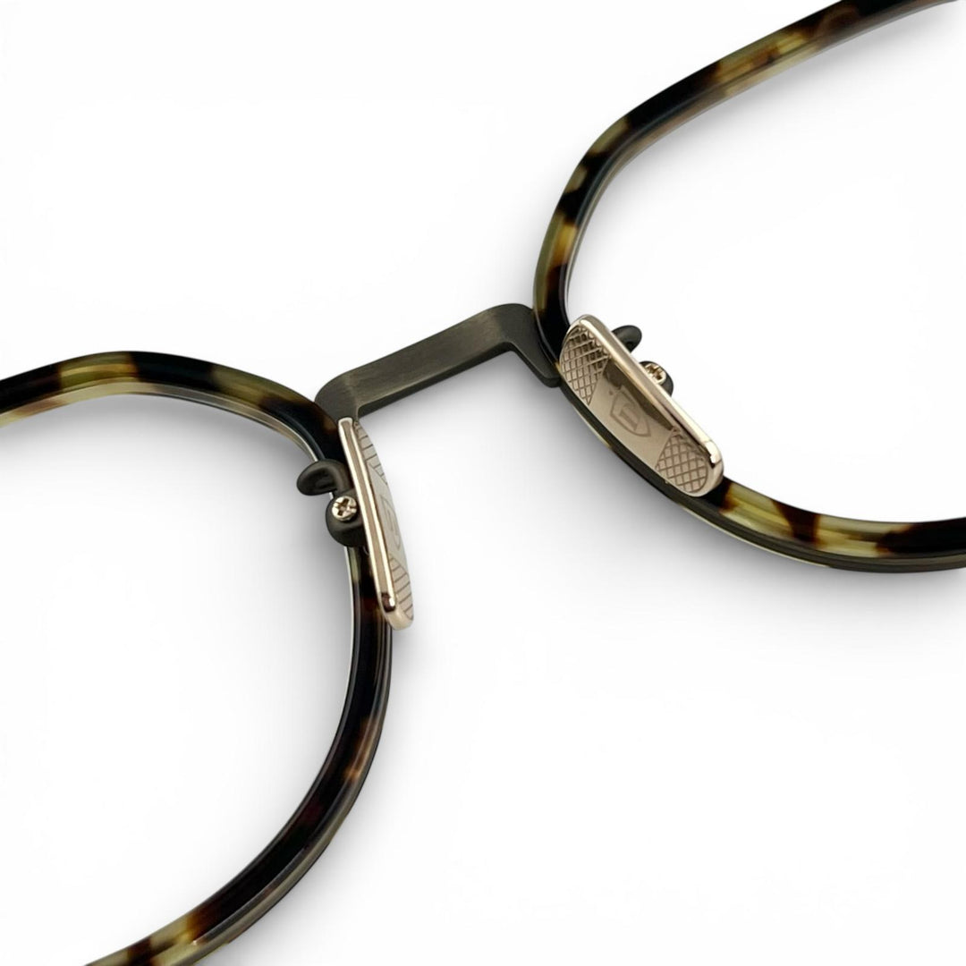 Pristine DITA Glasses AVIATIA-FOUR Brown demi titanium Women DTX453-A-02