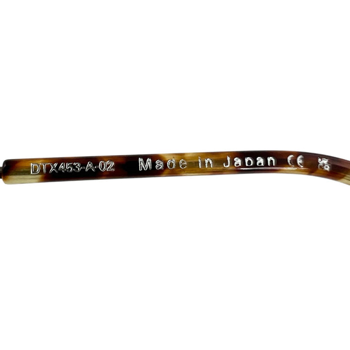 Pristine DITA Glasses AVIATIA-FOUR Brown demi titanium Women DTX453-A-02
