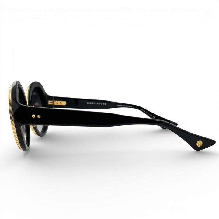 Excellent DITA sunglasses MICRO-ROUND round black ー Women DTS406-A-01