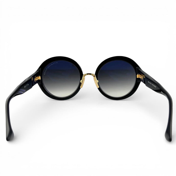 Excellent DITA sunglasses MICRO-ROUND round black ー Women DTS406-A-01