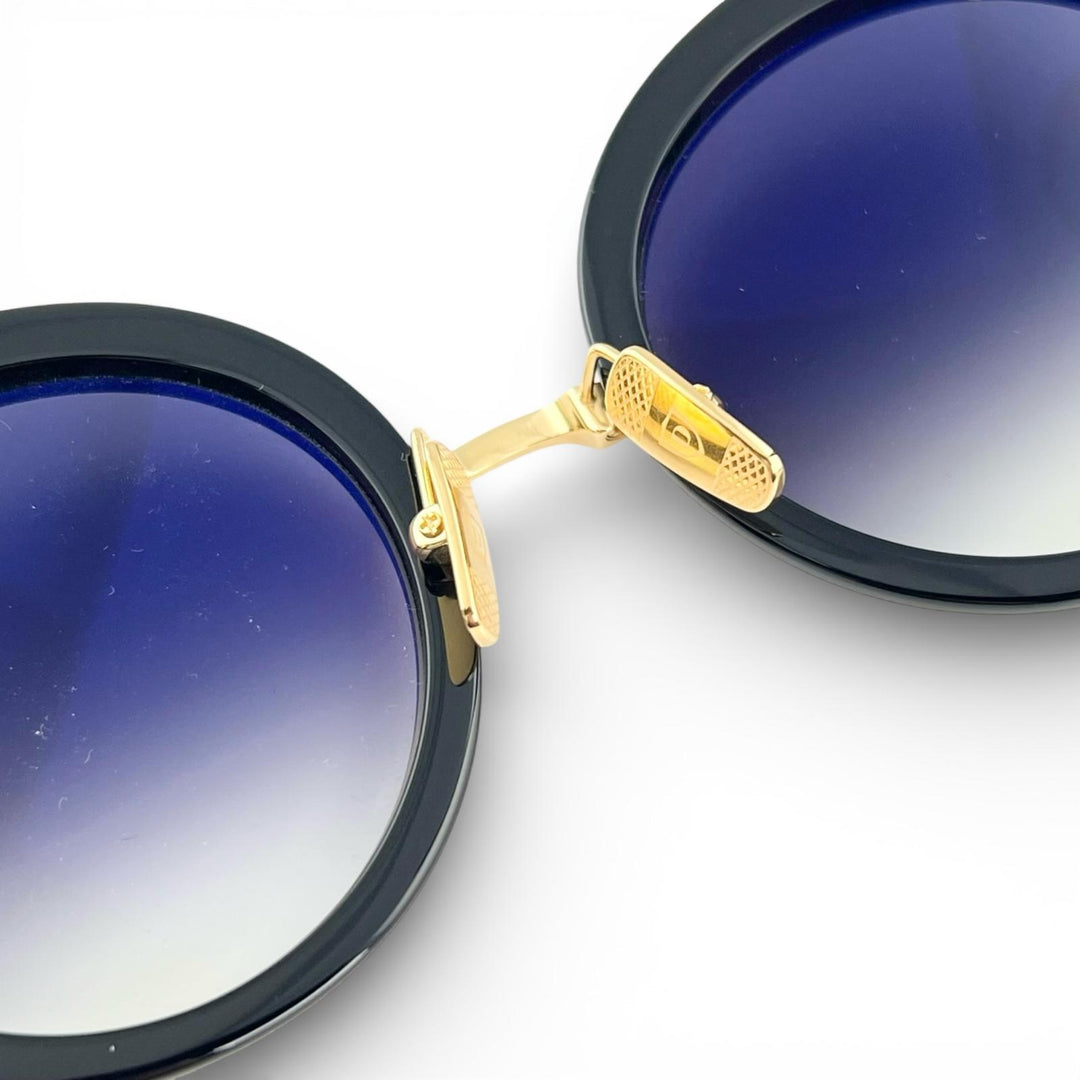 Excellent DITA sunglasses MICRO-ROUND round black ー Women DTS406-A-01