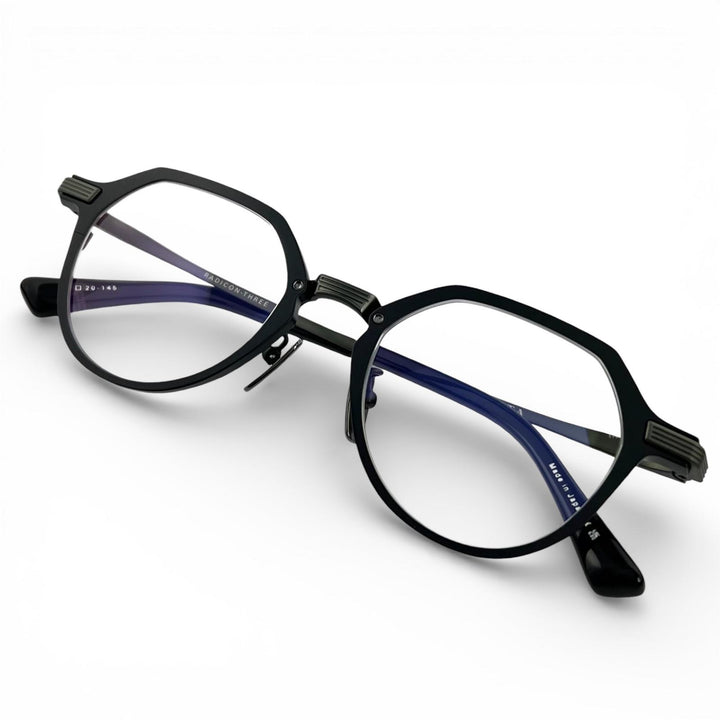 Excellent DITA Glasses RADICON-THREE Boston Matt black titanium Women DTX186