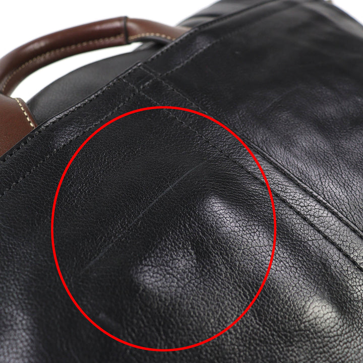 Great COACH Shoulder Bag HARRISON LEATHER MEDIUM MESSENGER black 70386