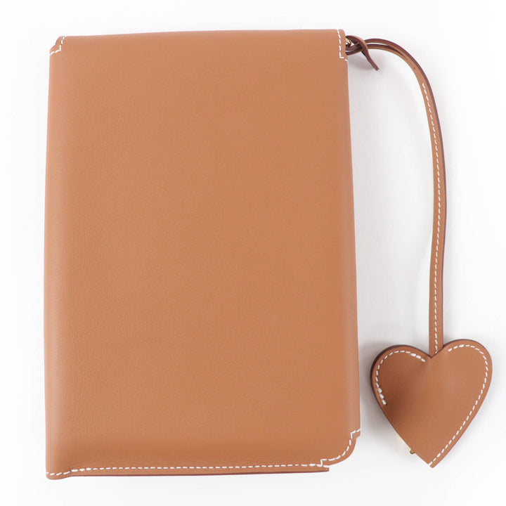 Pristine HERMES Notebook Carne Secret Notebook cover with notebook Vaux Swift