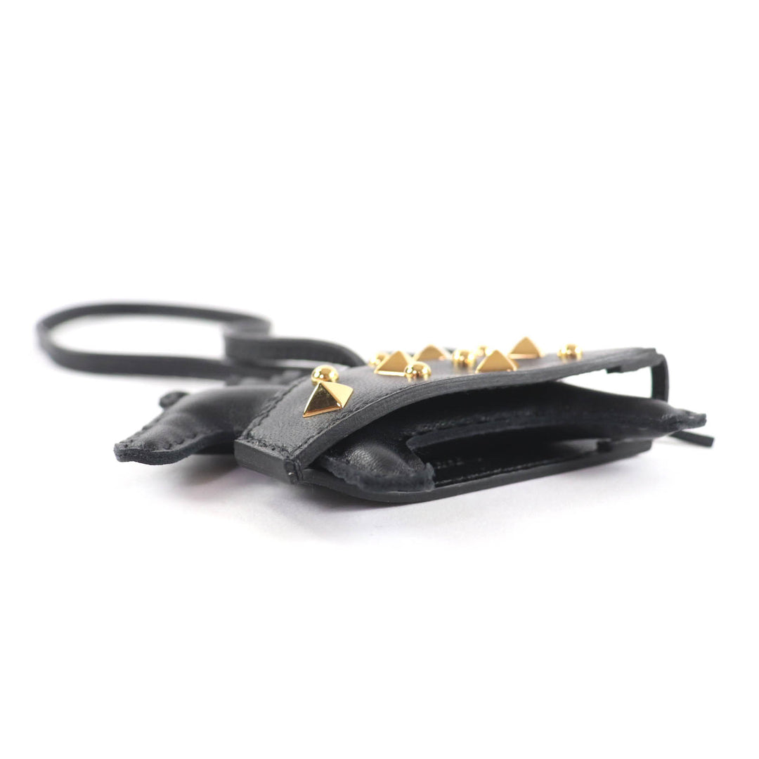 Pristine HERMES Bag charm Rodeo Robeo Rock PM With studs Anyo Miro Women
