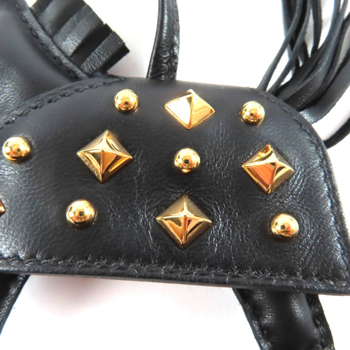 Pristine HERMES Bag charm Rodeo Robeo Rock PM With studs Anyo Miro Women