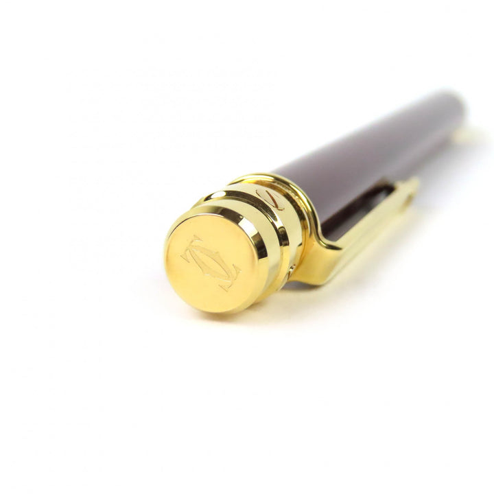 Excellent Cartier Ballpoint pen Santos de Cartier Twist type Bordeaux mens