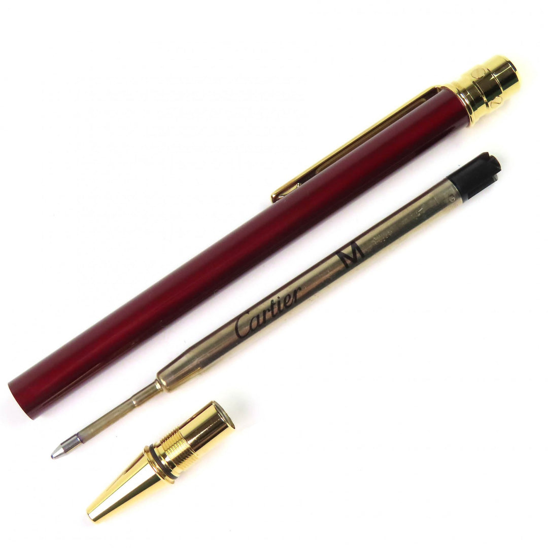 Excellent Cartier Ballpoint pen Santos de Cartier Twist type Bordeaux mens