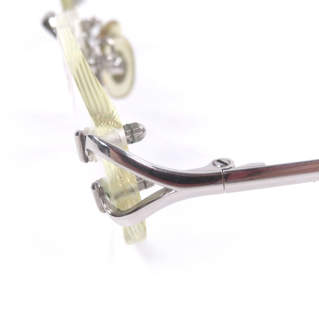 Great Cartier Glasses 135 2C Decor Two-Point Rimless Silver