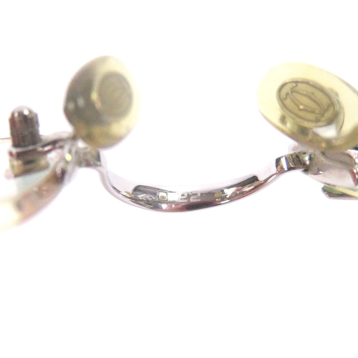 Great Cartier Glasses 135 2C Decor Two-Point Rimless Silver