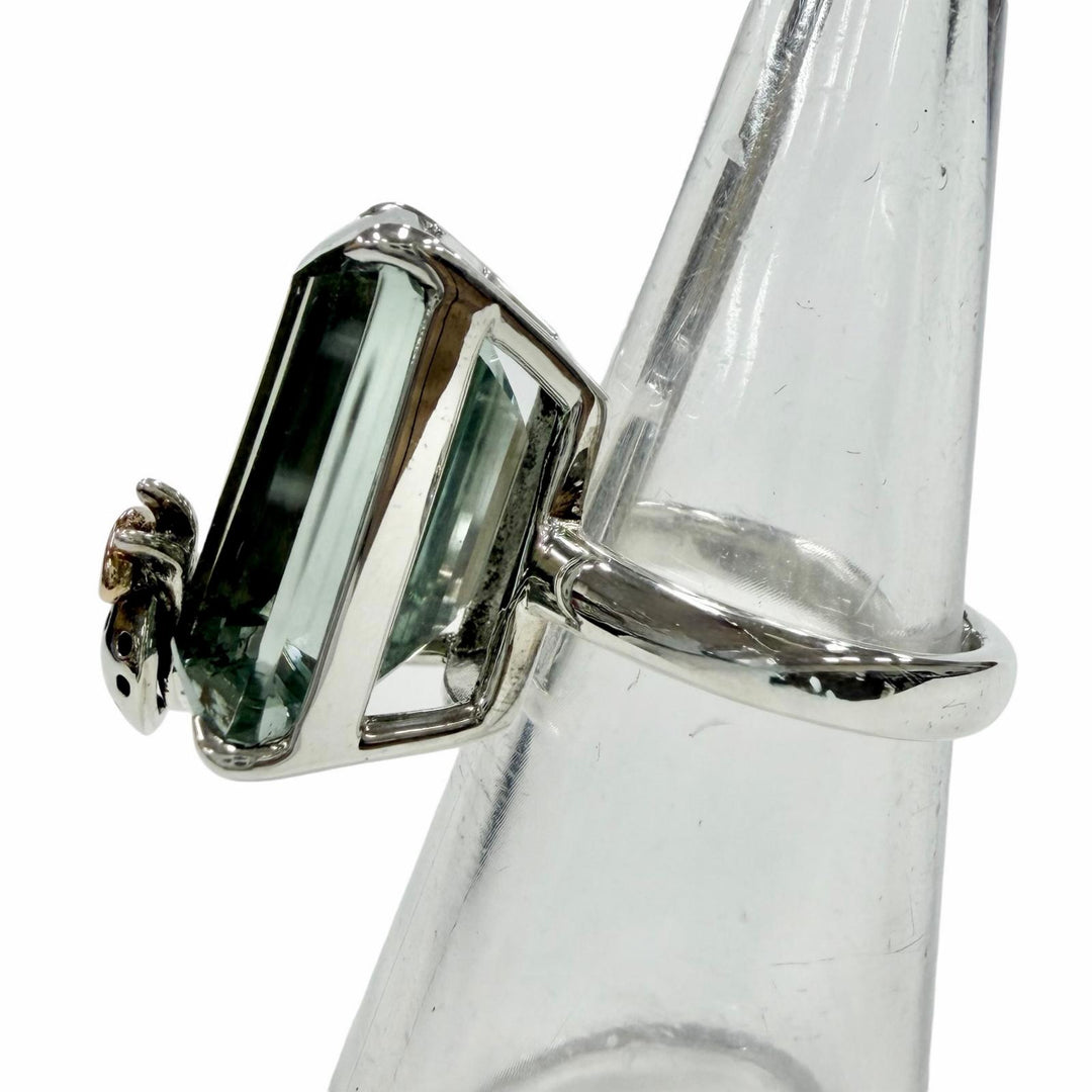 Excellent TIFFANY&Co. Ring ring Love Bugs Green Quartz Ladybug Silver AG925