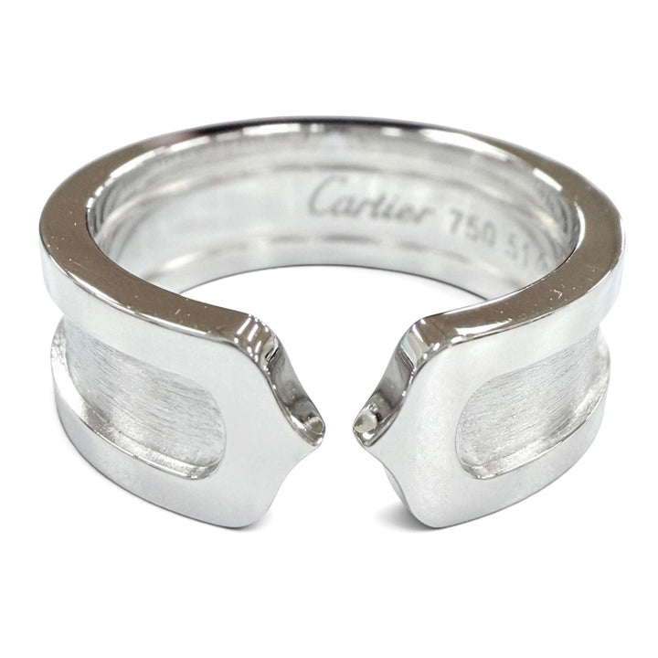 Great Cartier Ring ring C2 ring White gold 750 Women CD2544 B4040558