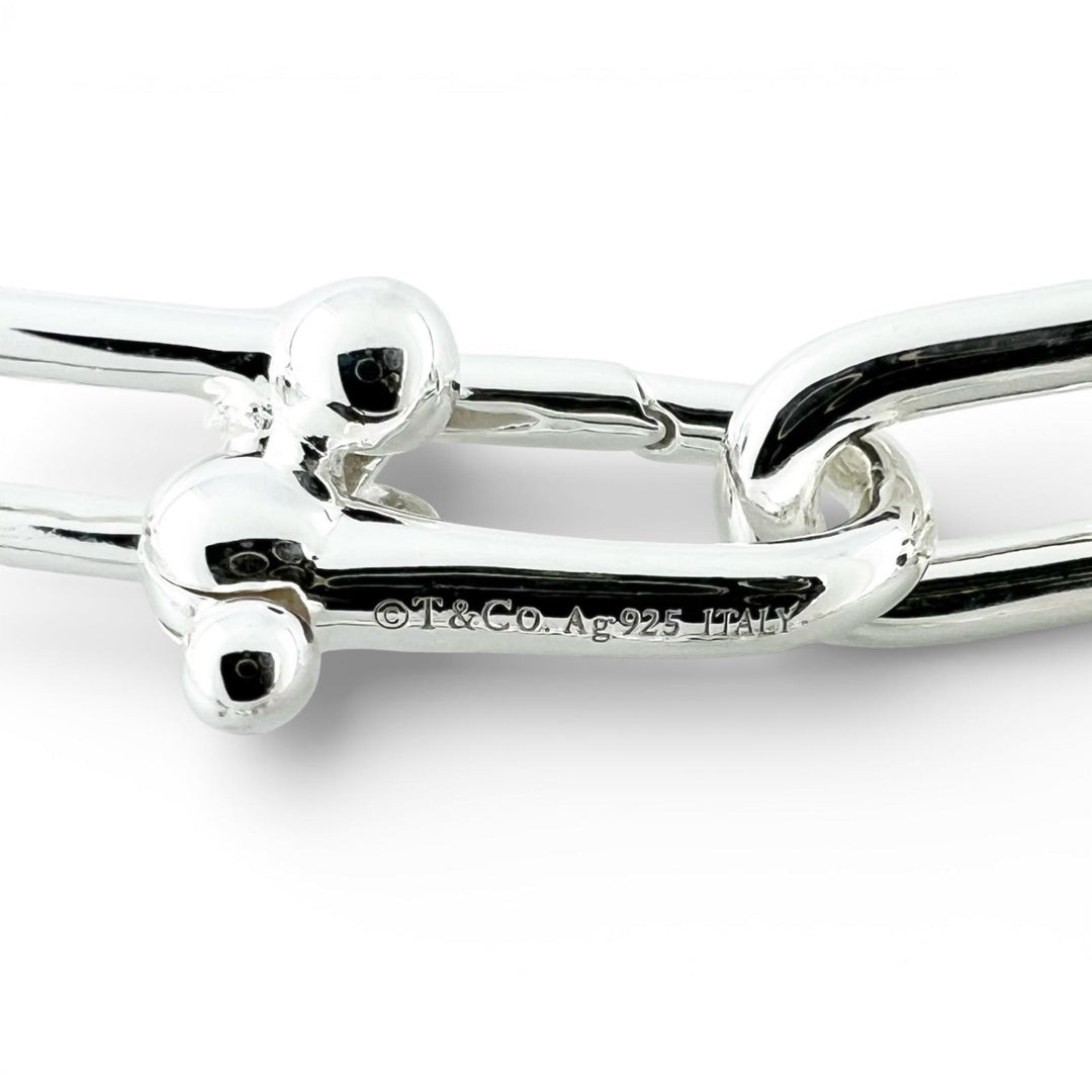 Excellent TIFFANY&Co. Necklace Hardware Graduated Link 42 links Silver AG925