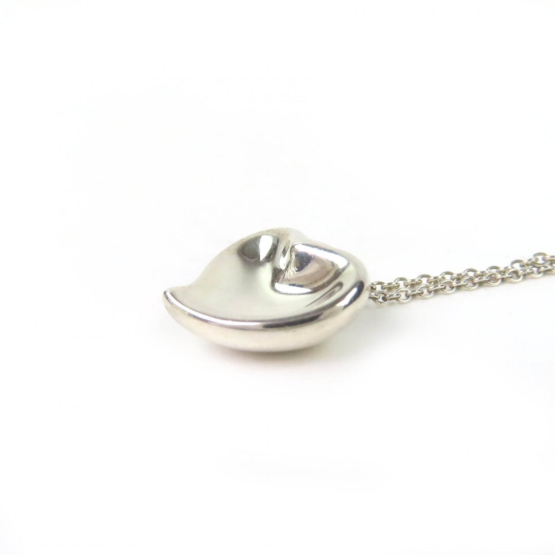 Excellent TIFFANY&Co. Necklace Curved Heart Necklace Silver 925 Women