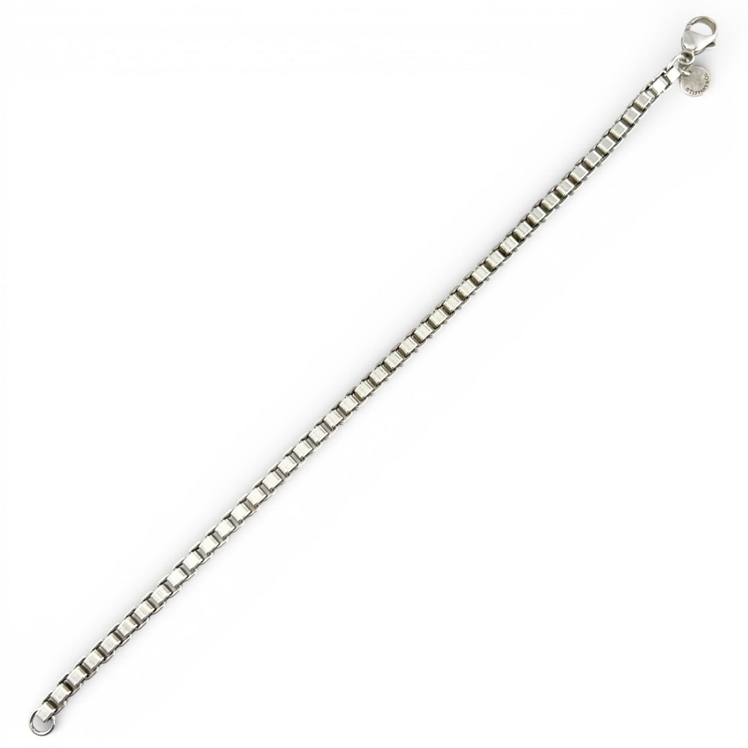 Great TIFFANY&Co. bracelet Venetian bracelet Silver AG925 mens