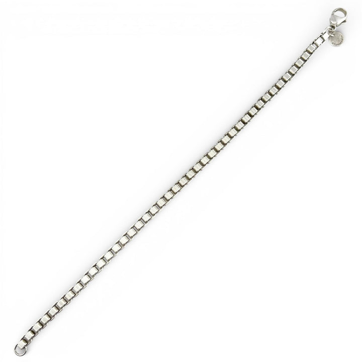 Great TIFFANY&Co. bracelet Venetian bracelet Silver AG925 mens
