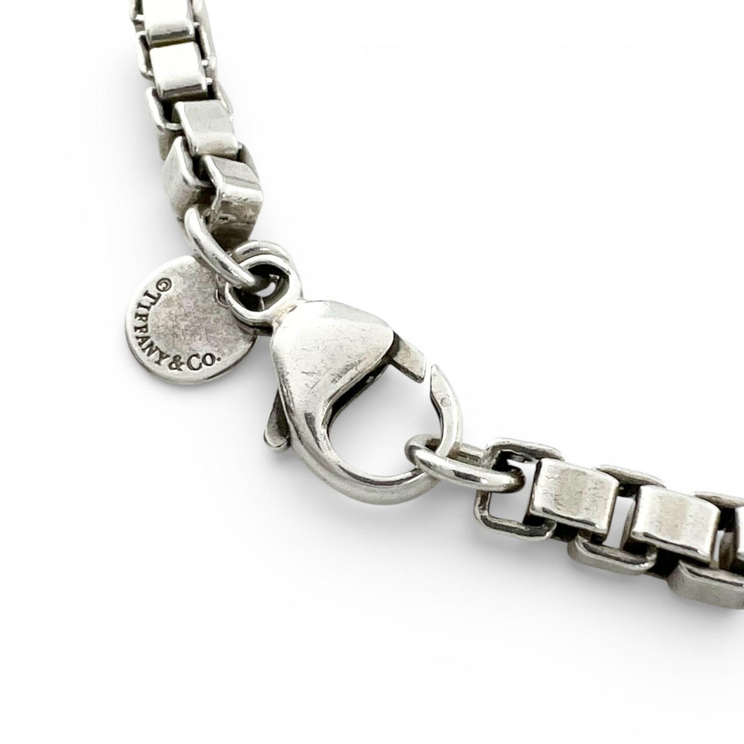 Great TIFFANY&Co. bracelet Venetian bracelet Silver AG925 mens