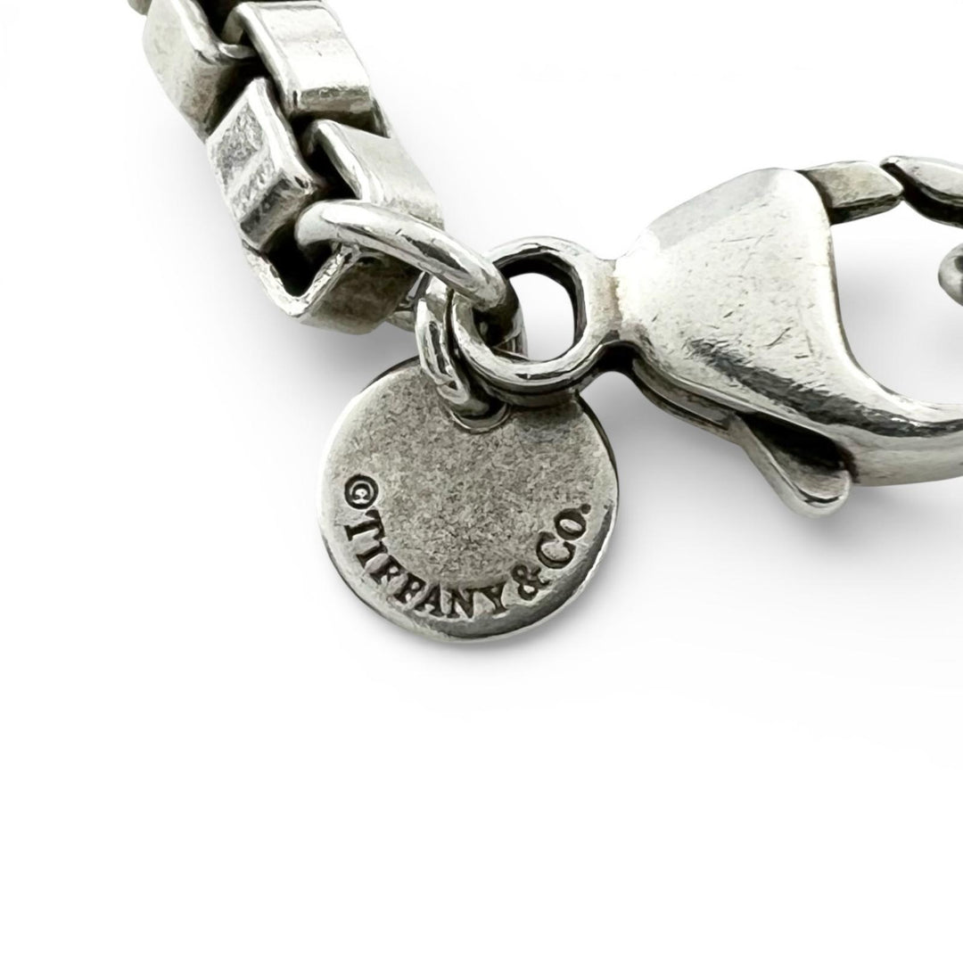 Great TIFFANY&Co. bracelet Venetian bracelet Silver AG925 mens