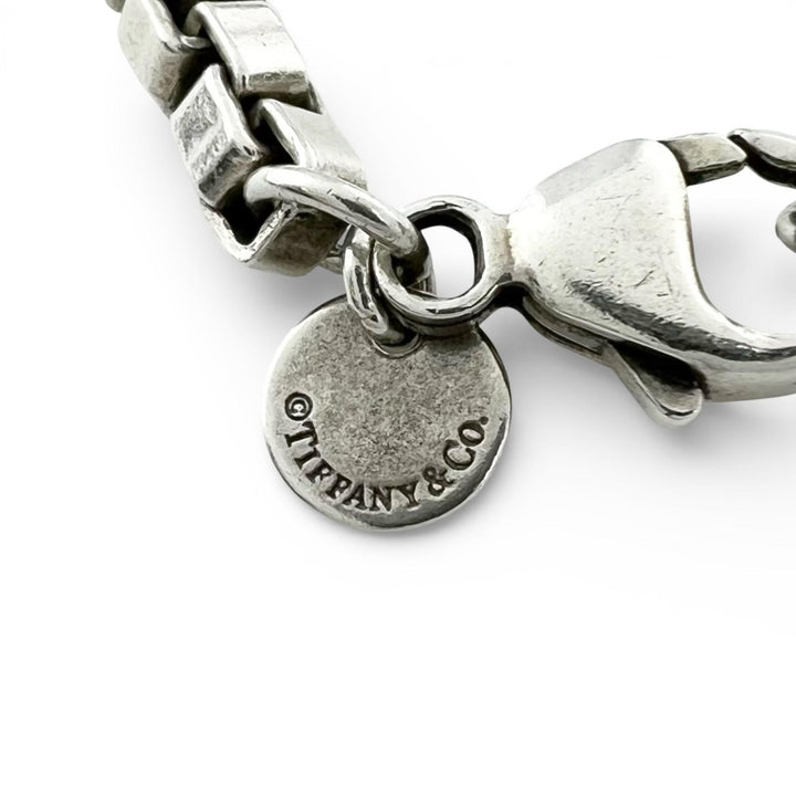 Great TIFFANY&Co. bracelet Venetian bracelet Silver AG925 mens