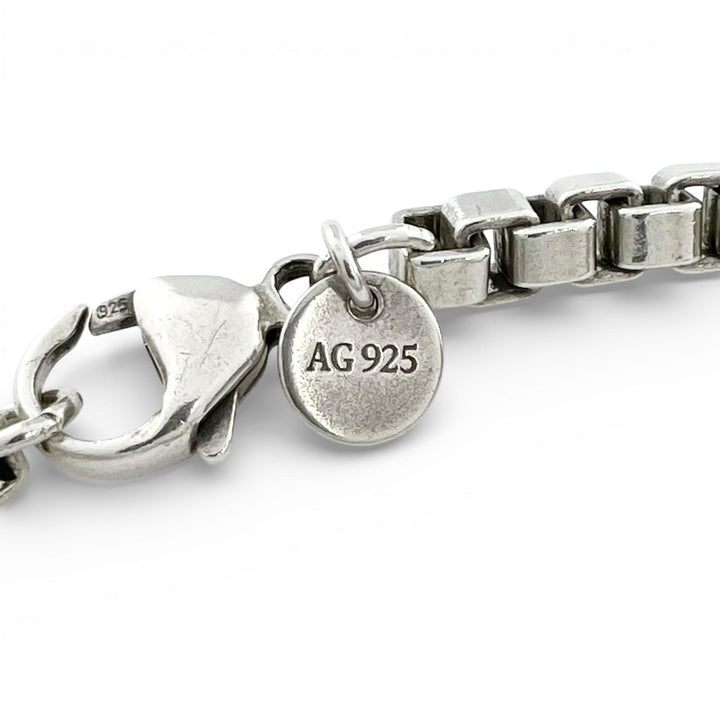 Great TIFFANY&Co. bracelet Venetian bracelet Silver AG925 mens