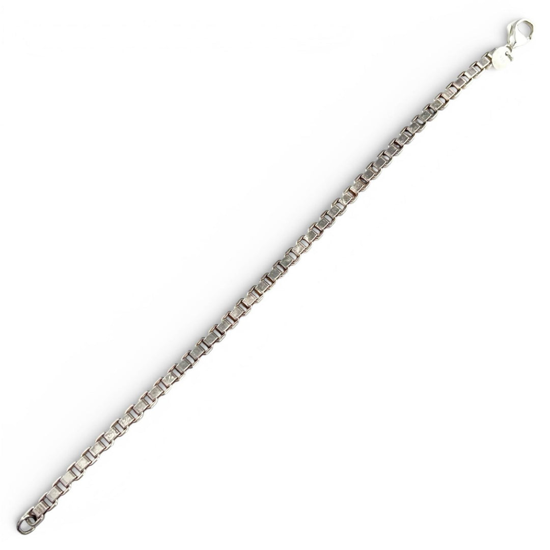 Very Good TIFFANY&Co. bracelet Venetian bracelet Silver SV925 mens