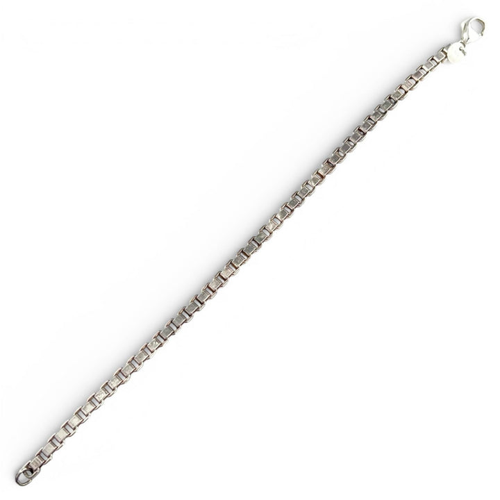 Very Good TIFFANY&Co. bracelet Venetian bracelet Silver SV925 mens