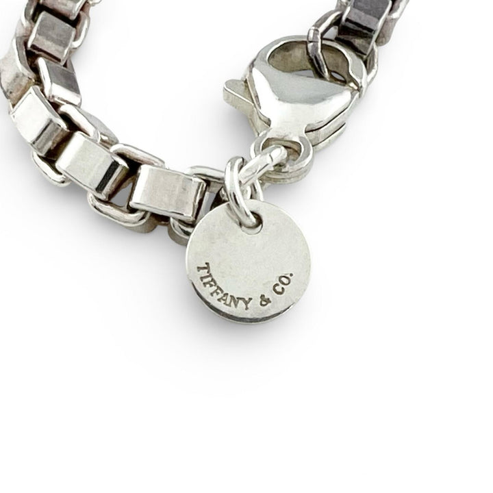 Very Good TIFFANY&Co. bracelet Venetian bracelet Silver SV925 mens