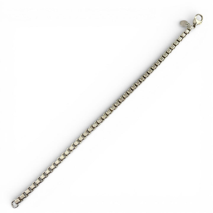 Great TIFFANY&Co. bracelet Venetian Silver SV925 mens