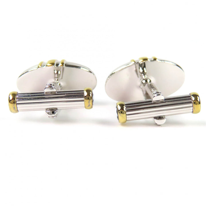 Excellent MONTBLANC Cufflinks cufflinks White Star logo Silver SV925 mens