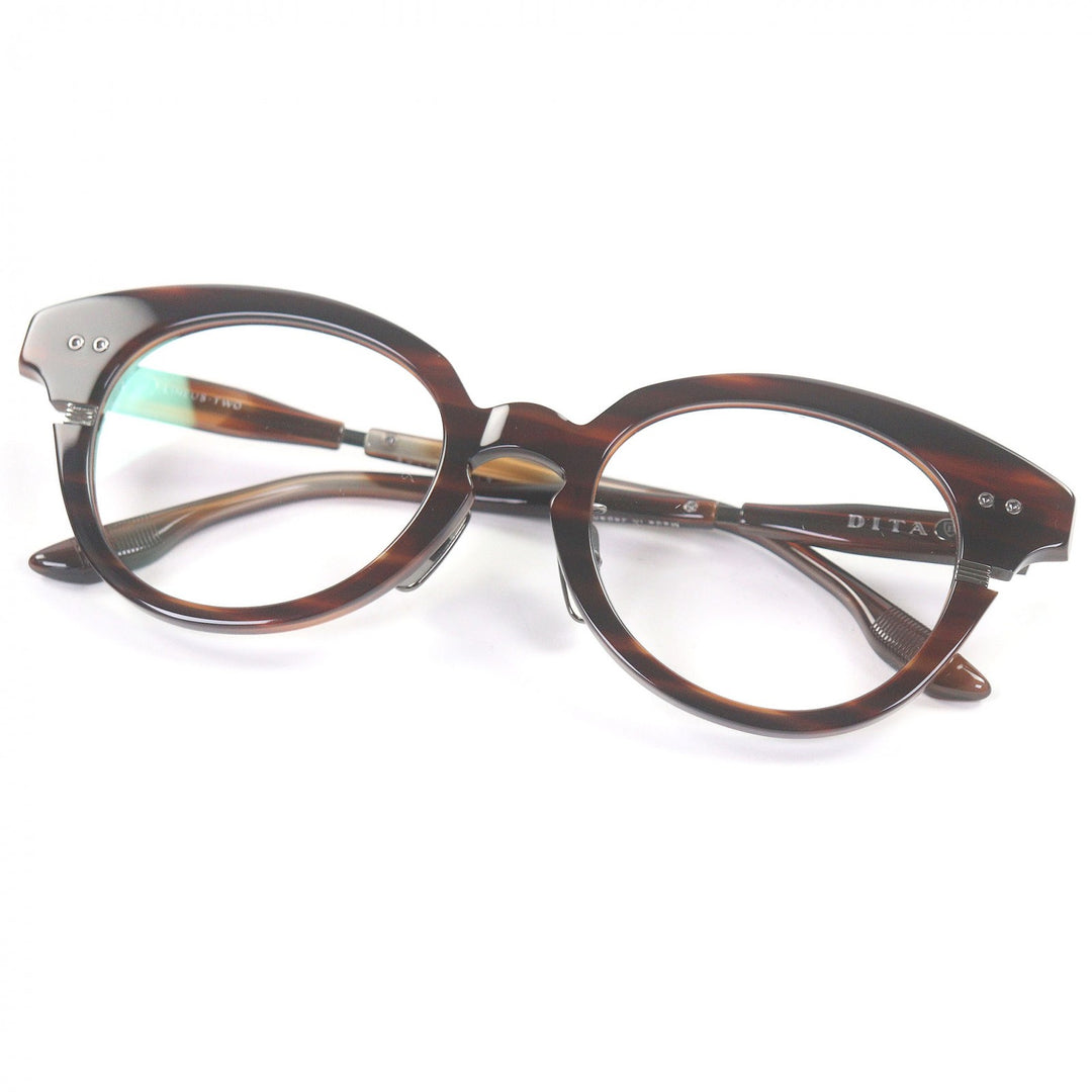 Pristine DITA Glasses LINEUS-TWO Brown mens DTX730