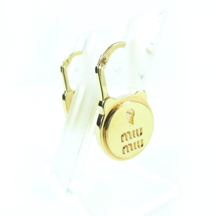 Pristine MIUMIU Pierce Myurock gold brass Women 5I0215