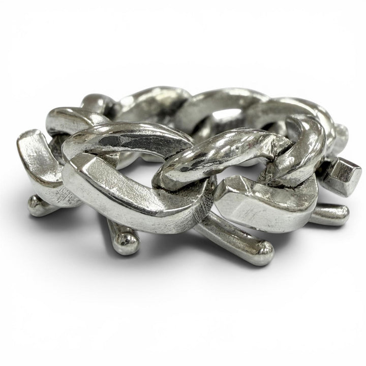 Great TIFFANY&Co. Ring ring Forge Ring High Polish Silver 925 mens 50