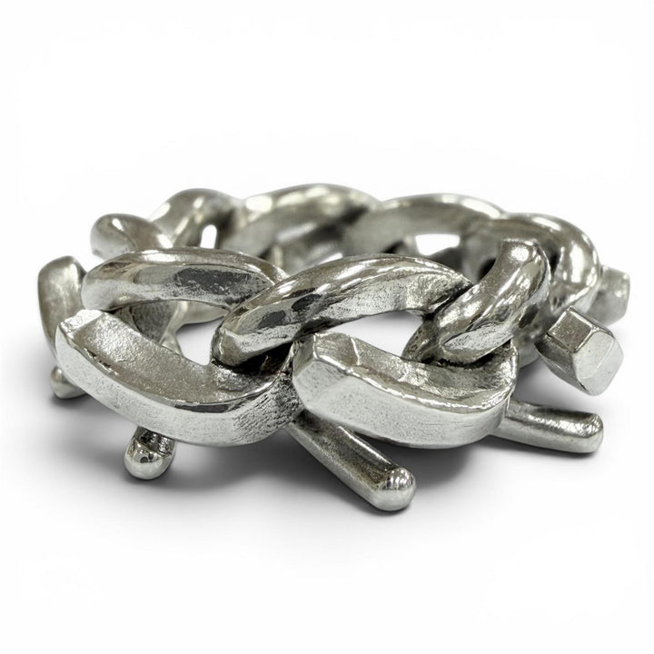 Great TIFFANY&Co. Ring ring Forge Ring High Polish Silver 925 mens 50