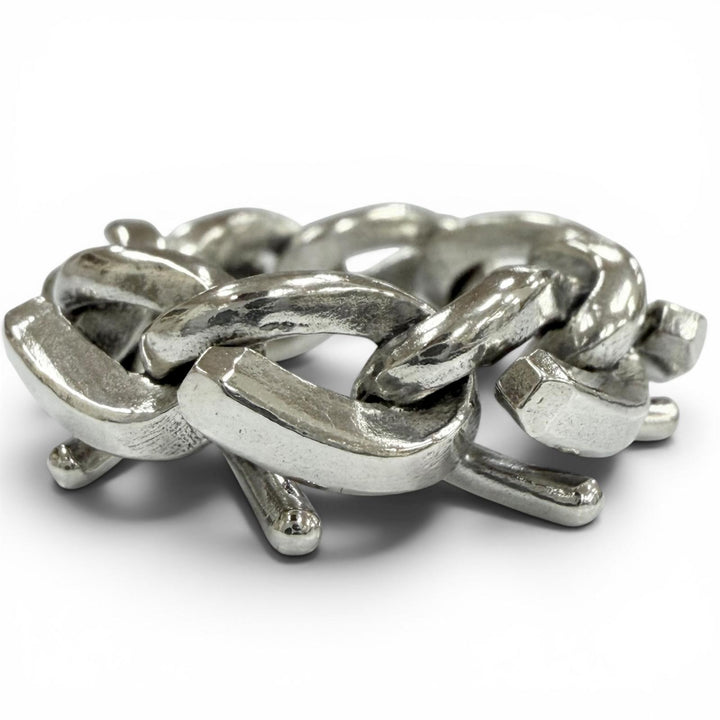 Great TIFFANY&Co. Ring ring Forge Ring High Polish Silver 925 mens 50